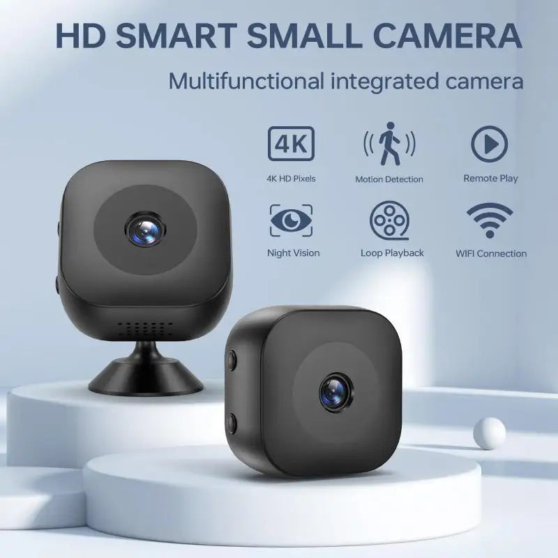 New 4K Security Camera Mini Full Color Night Vision HD WiFi Monitor Waterproof Motion Detect Surveillance mini Camera 2026