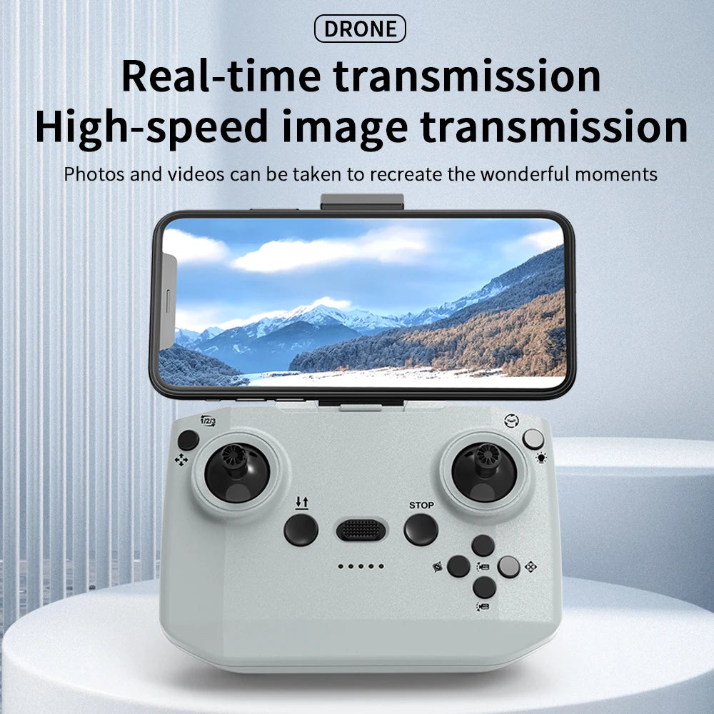 V2 Mini Drone 8K Profession 180° HD Wide Angle Camera WiFi FPV RC Dron Height Keep Helicopter Foldable Quadcopter Kids Toys
