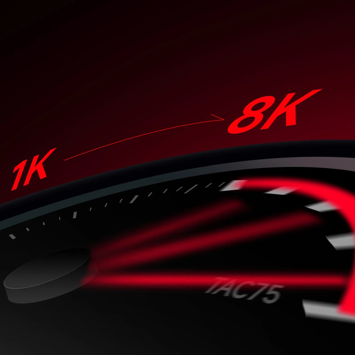AKKO TAC75 HE Magnetic Switch Keyboard 75% Gaming Keyboards Rapid Trigger 0.005mm 8K RGB Wired Esports Custom Keyboard for Gamer
