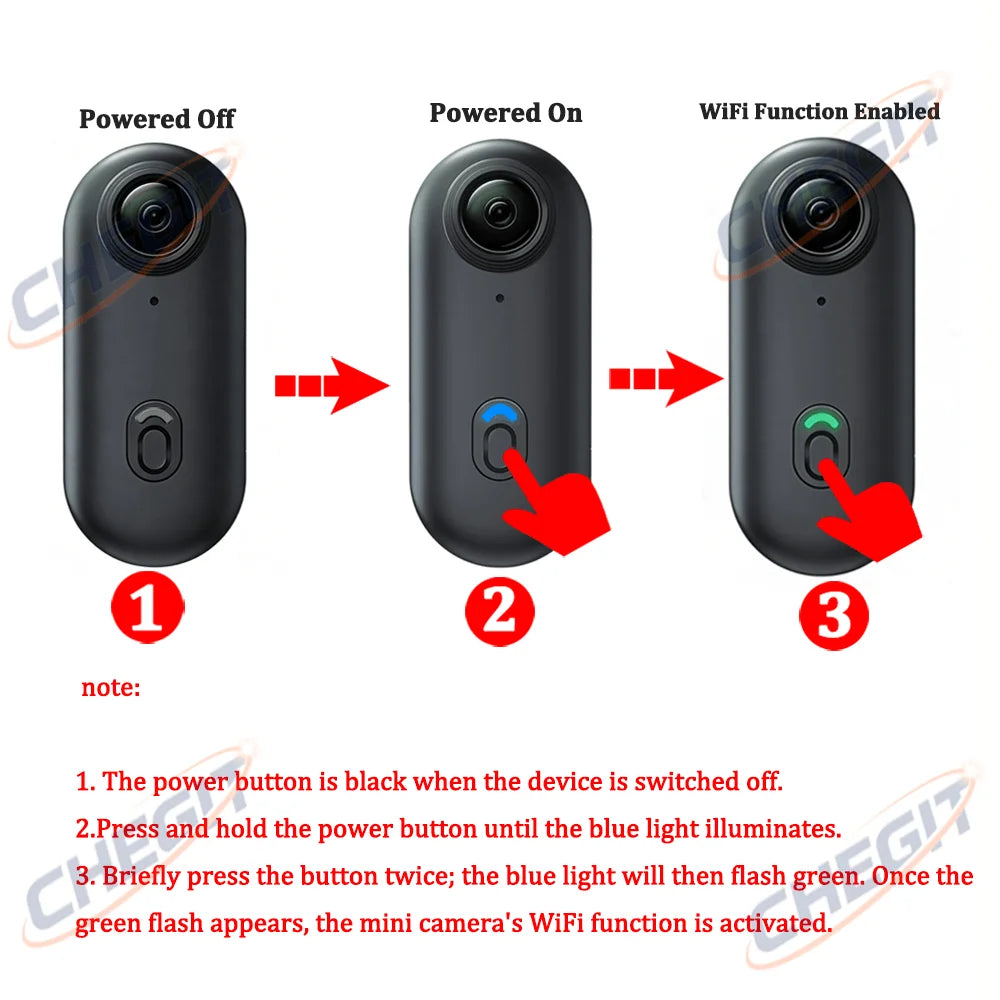 4K WiFi 1080P POV Magnetic Mini Action Camera Pocket Video Vlog Cam Helmet Motorcycle Bicycle Sports Holder Mount Recorder