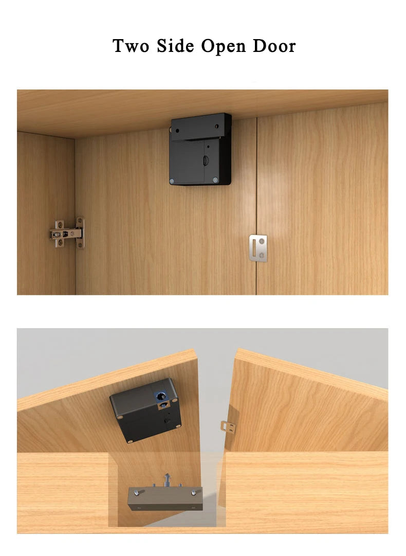 TTLock TTHotel APP Smart Cabinet Drawer Card Sensing Lock Invisible Hidden Installation