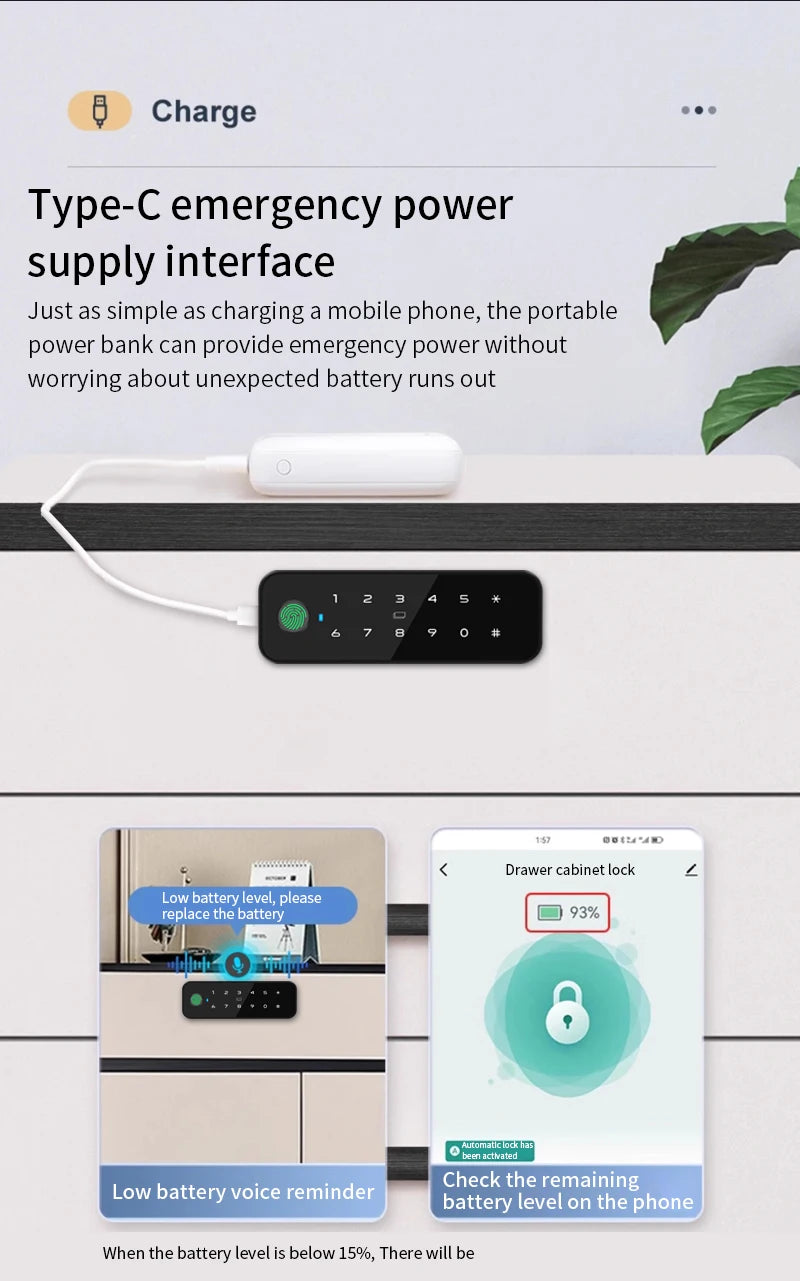 Smart Drawer Lock Invisible Electronic RFID 13.56MHz IC Cabinet Lock Unlock Intelligent Keyless Sensor Lock Easy To Install