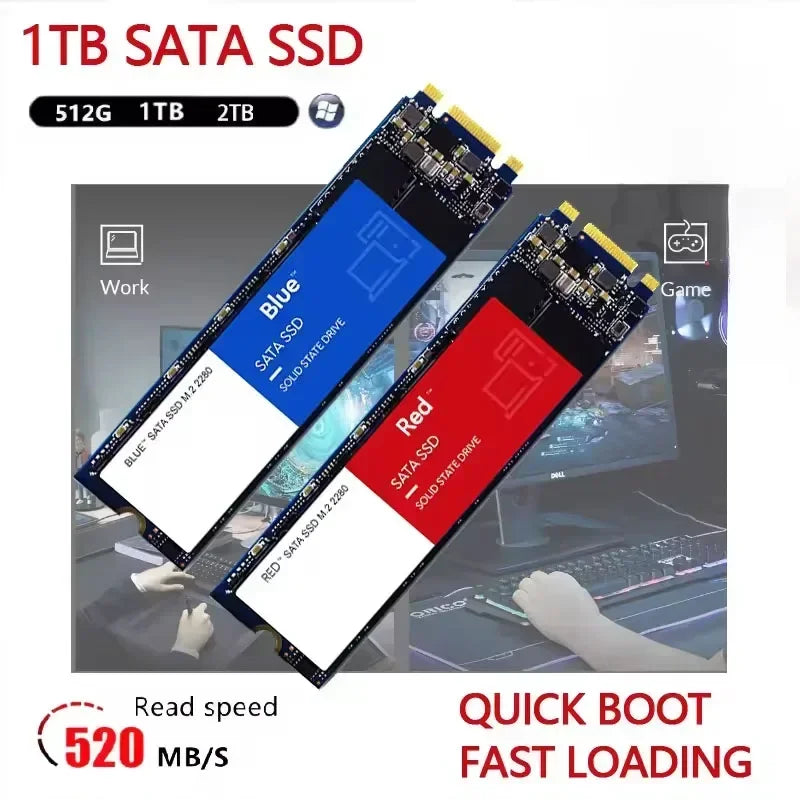 Original M2 NVMe 2280 SSD 1TB 2TB High Speed Internal Solid State Drive Hard Disk For Laptop Desktop PC Upgrade Replacement 2026