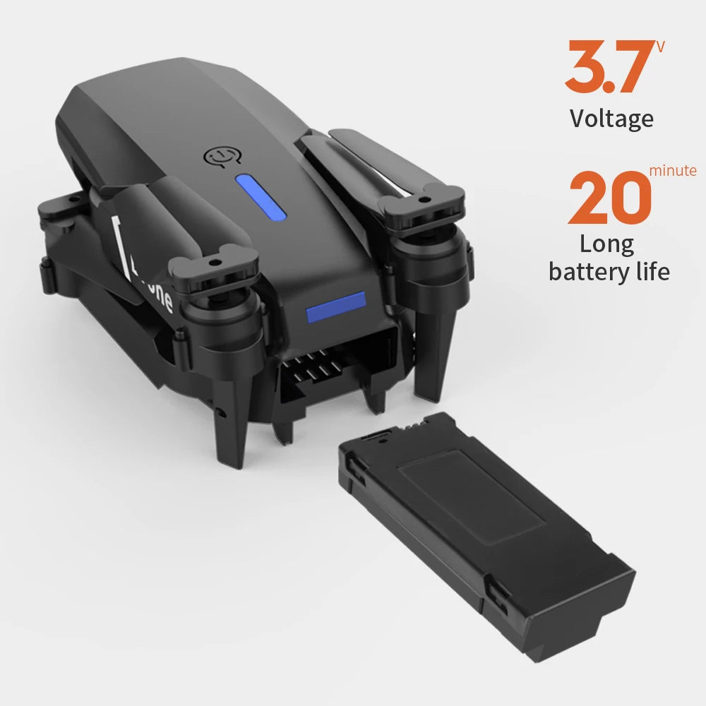 Hot Selling E88 Professional Mini RC Drone 4K Camera FPV Wifi Remote Control Toys for Beginners Quadcopter with HD Camera
