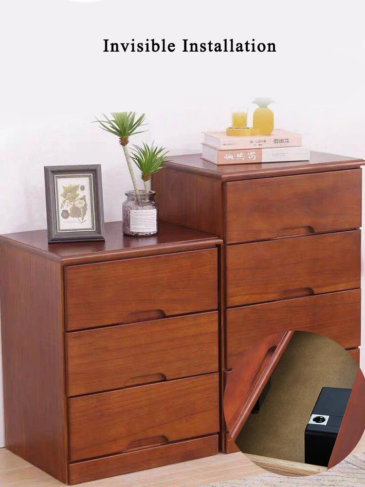 TTLock TTHotel APP Smart Cabinet Drawer Card Sensing Lock Invisible Hidden Installation