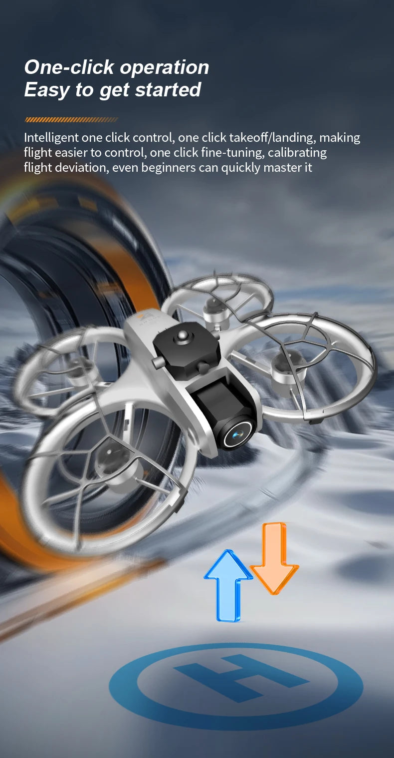 New Z4 Mini Drone 4K HD Camera  Aerial Photography Brushless Motor Optical flow positioning Large screen Rc Quadcopter Toys Gift