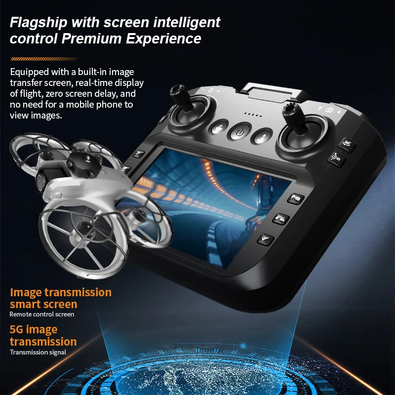 New Z4 Mini Drone 4K HD Camera  Aerial Photography Brushless Motor Optical flow positioning Large screen Rc Quadcopter Toys Gift