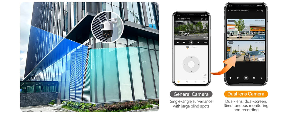 Imou 4K 8MP Outdoor Dual Lens Camera Version IP66 Security Protection Vehicle Detection Surveillance Camera PTZ WiFi IP Camera