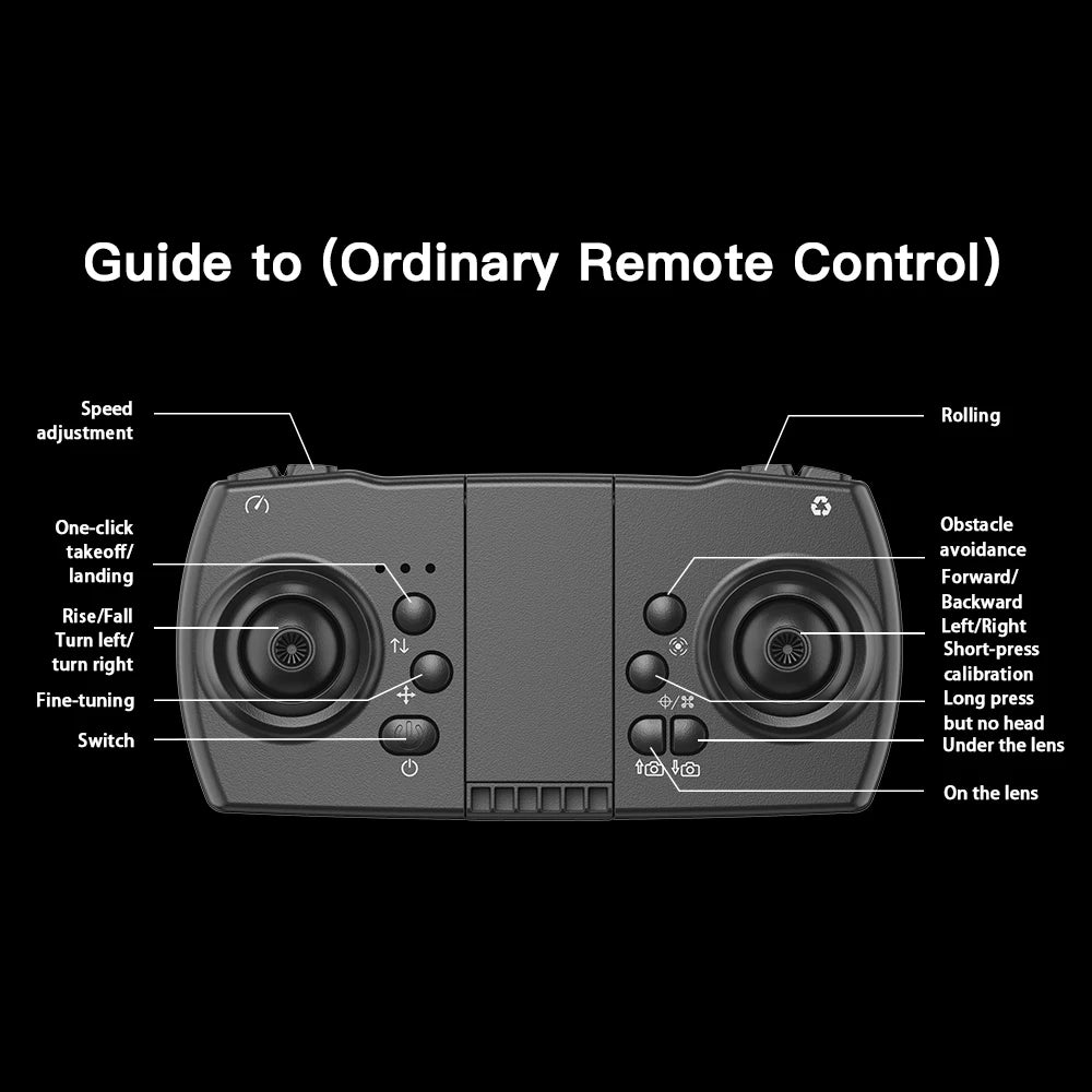 2026 New AE5 Drone 4K Professional Dual Camera Dron Optical Flow Localization 3-Sided Obstacle Avoidance Quadcopter