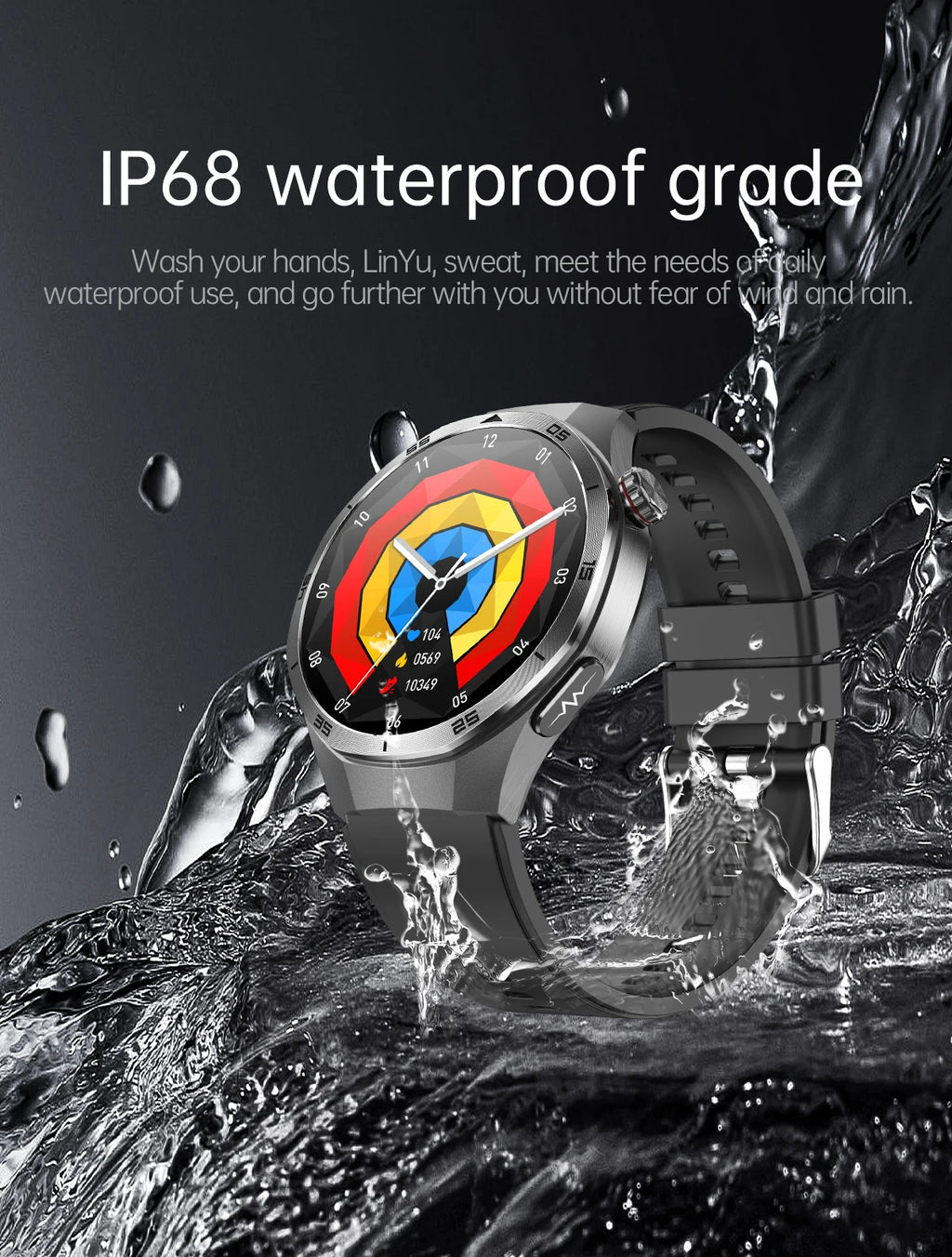 2026 Health Nursing Grade New Blood pressure Smart Watch Men Lipid Uric Acid Tracker ECG+PPG Clock HD Call NFC Smartwatch Women