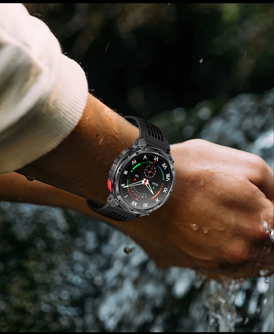 2026 New T-Rex3 Ultra 1100mAh Super Capacity Battery Adult Men Smart Watch 1.7" Large Screen Call 5ATM Waterproof Sports Watches