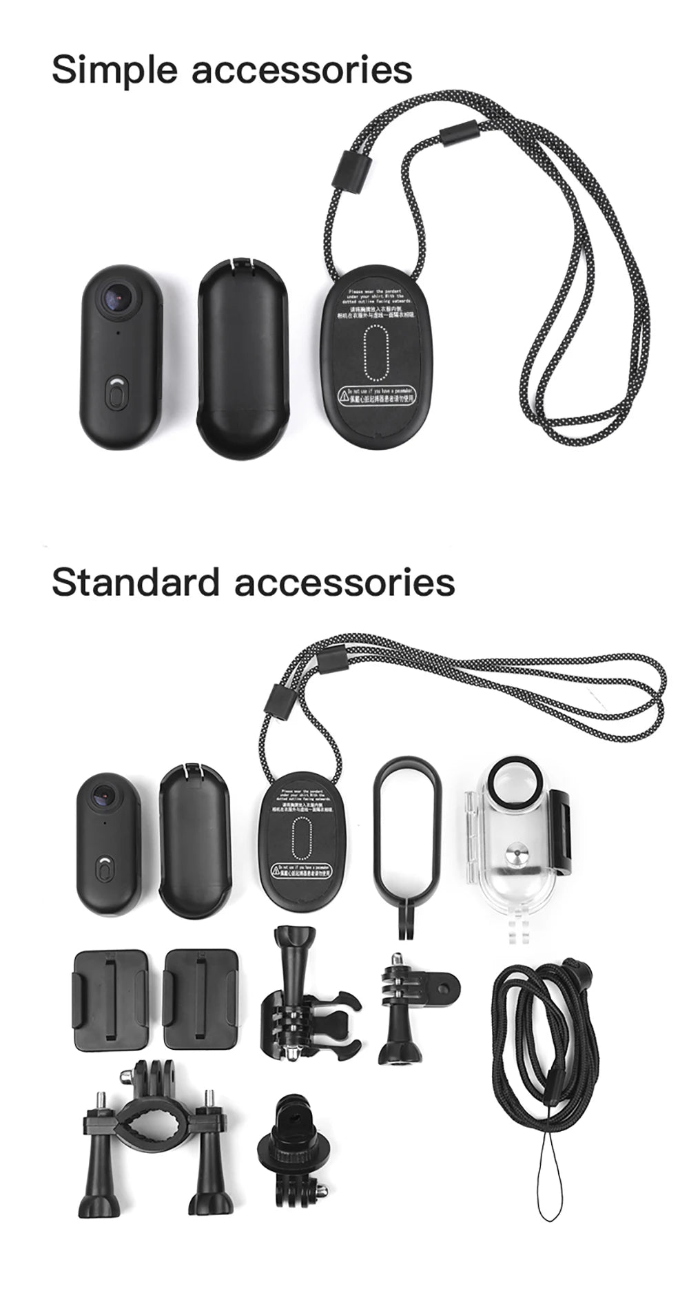 4K WiFi 1080P POV Magnetic Mini Action Camera Pocket Video Vlog Cam Helmet Motorcycle Bicycle Sports Holder Mount Recorder