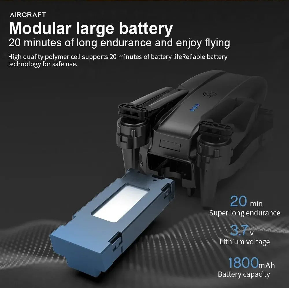 E99 K3 Pro HD 4k Drone Camera High Hold Mode Foldable Mini RC WIFI Aerial Photography Quadcopter Toys Helicopter