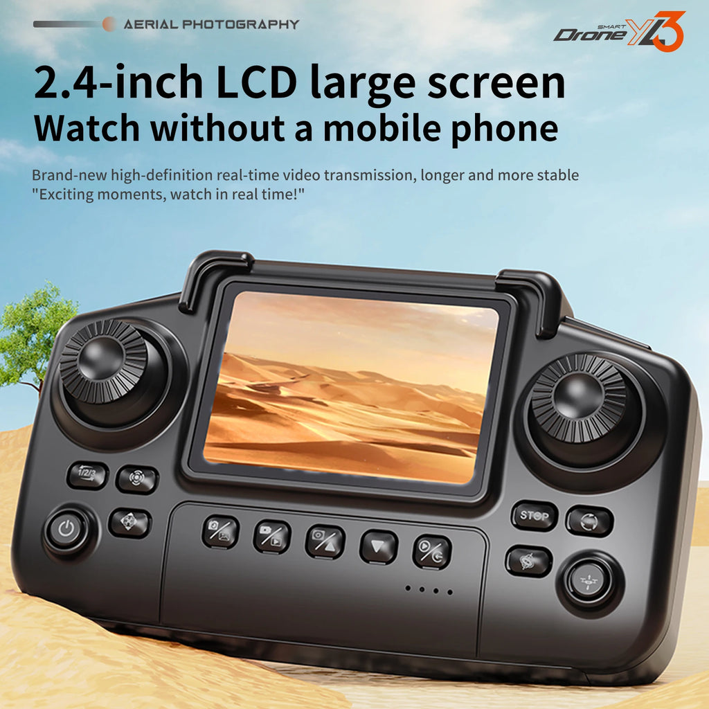 2026 Mini Quadcopter Screen Aerial Photography High-Definition Dual-Camera Foldable 3D Flip App Control Drone Optical Flow