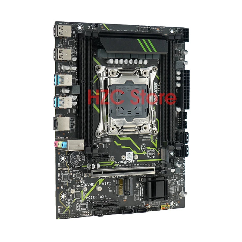 X99 DDR3 Motherboard Combo set kit with Xeon E5 2696 V3 CPU and 32GB DDR3 1600MHZ Memory completo set TPM 2.0 PIN c612 x99 kit