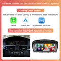 8.8"1920*720 Wireless CarPlay Android Auto Car Multimedia Display for BMW 3 Series E90 E91 E92 E93 5 Series E60 E61 Touch Screen