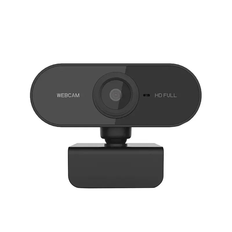 USB Webcam with Built-in Microphone, Plug and Play PC Camera 360° Rotatable for Video Calls, Zoom, Teams, Streaming