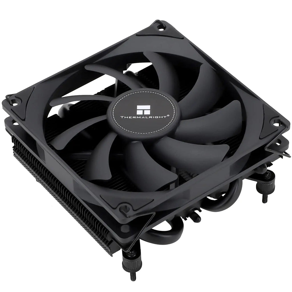 Thermalright AXP-90 X36 Black CPU Air Cooler with Quite 90mm PWM Fan 4 Heat Pipes 36mm Height for AMD AM4 Intel LGA 115X 1200
