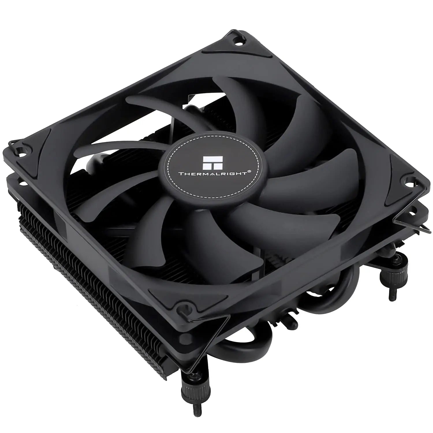 Thermalright AXP-90 X36 Black CPU Air Cooler with Quite 90mm PWM Fan 4 Heat Pipes 36mm Height for AMD AM4 Intel LGA 115X 1200