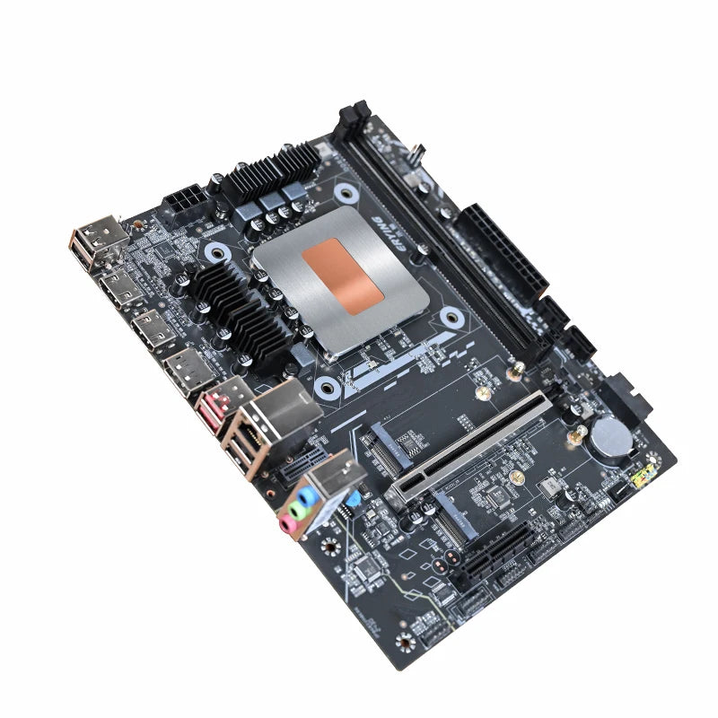 DIY Gaming Computer Motherboard with Onboard CPU 13th Core Interpose Kit Q1J1 ES 0000 8C12T DDR4 RAM LGA115X Desktop PC