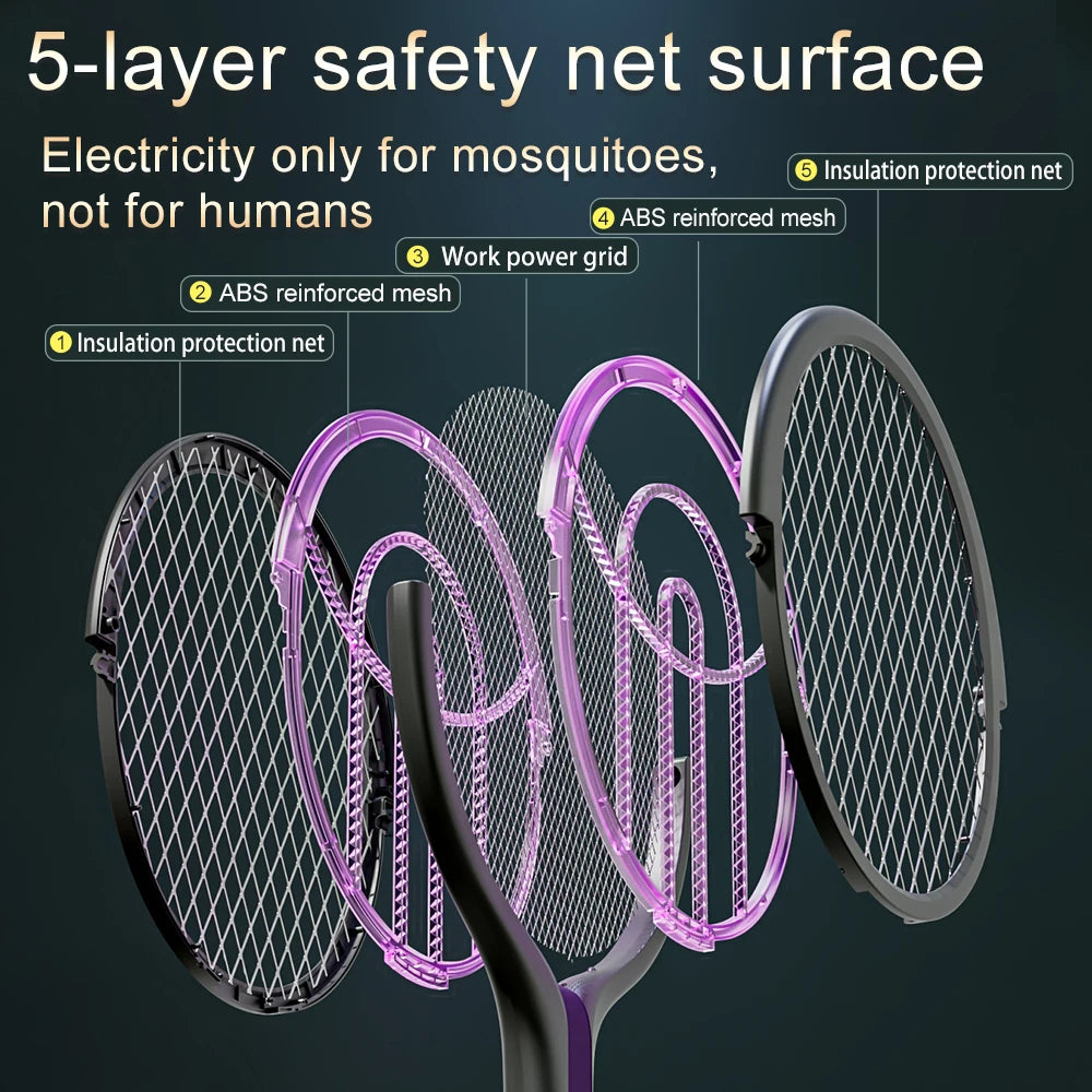 2-in-1 multi functional mosquito killer multi functional electric fly mosquito killer lamp angle retractable USB reactive