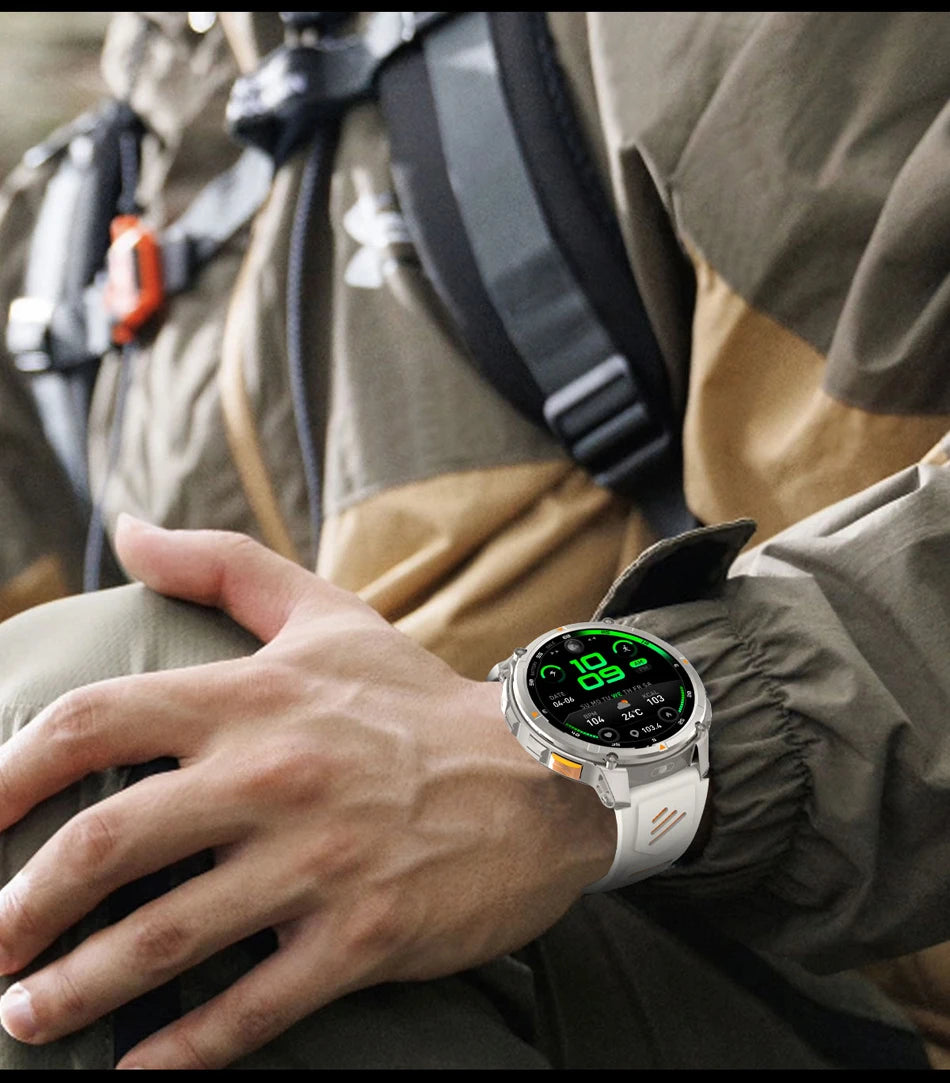 2026 New T-Rex3 Ultra 1100mAh Super Capacity Battery Adult Men Smart Watch 1.7" Large Screen Call 5ATM Waterproof Sports Watches