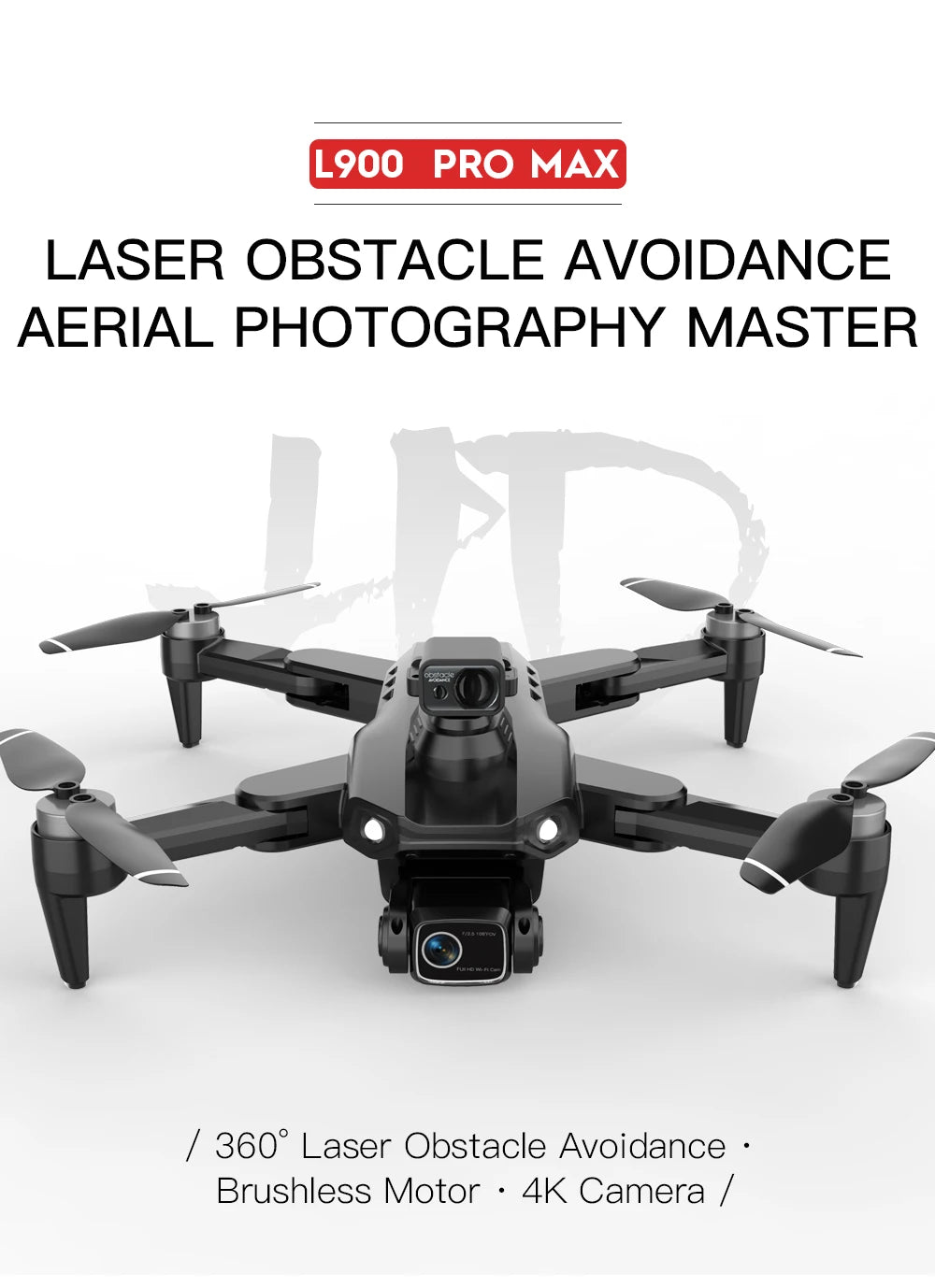 L900 Pro SE MAX GPS Drone 4K Professional With Camera WIFI 360 Obstacle Avoidance FPV Brushless Motor RC Quadcopter Mini Drone