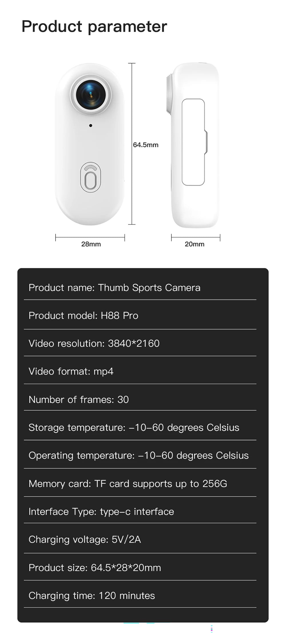 4K WiFi 1080P POV Magnetic Mini Action Camera Pocket Video Vlog Cam Helmet Motorcycle Bicycle Sports Holder Mount Recorder