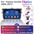 JUNDOF 9" Android Car Stereo Radio for Toyota Corolla 2006 2007 2008 2009 2010 2011 2012 2013 Multimedia Player 2 Din Head Unit