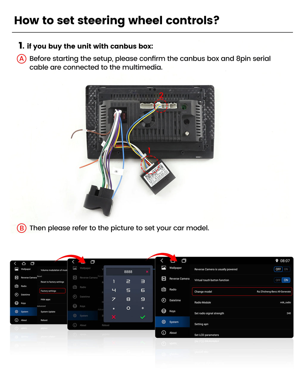 Wireless Carplay Car Radio Stereo For KIA PICANTO Morning 2011-2016 Multimedia Player All-in-one GPS Navigation Autoradio WIFI