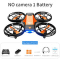 V8 New Mini Drone 4k profession HD 1080P Wide Angle Camera WiFi FPV RC Dron Height Keep Drones Helicopter Kids Toys 4DRC