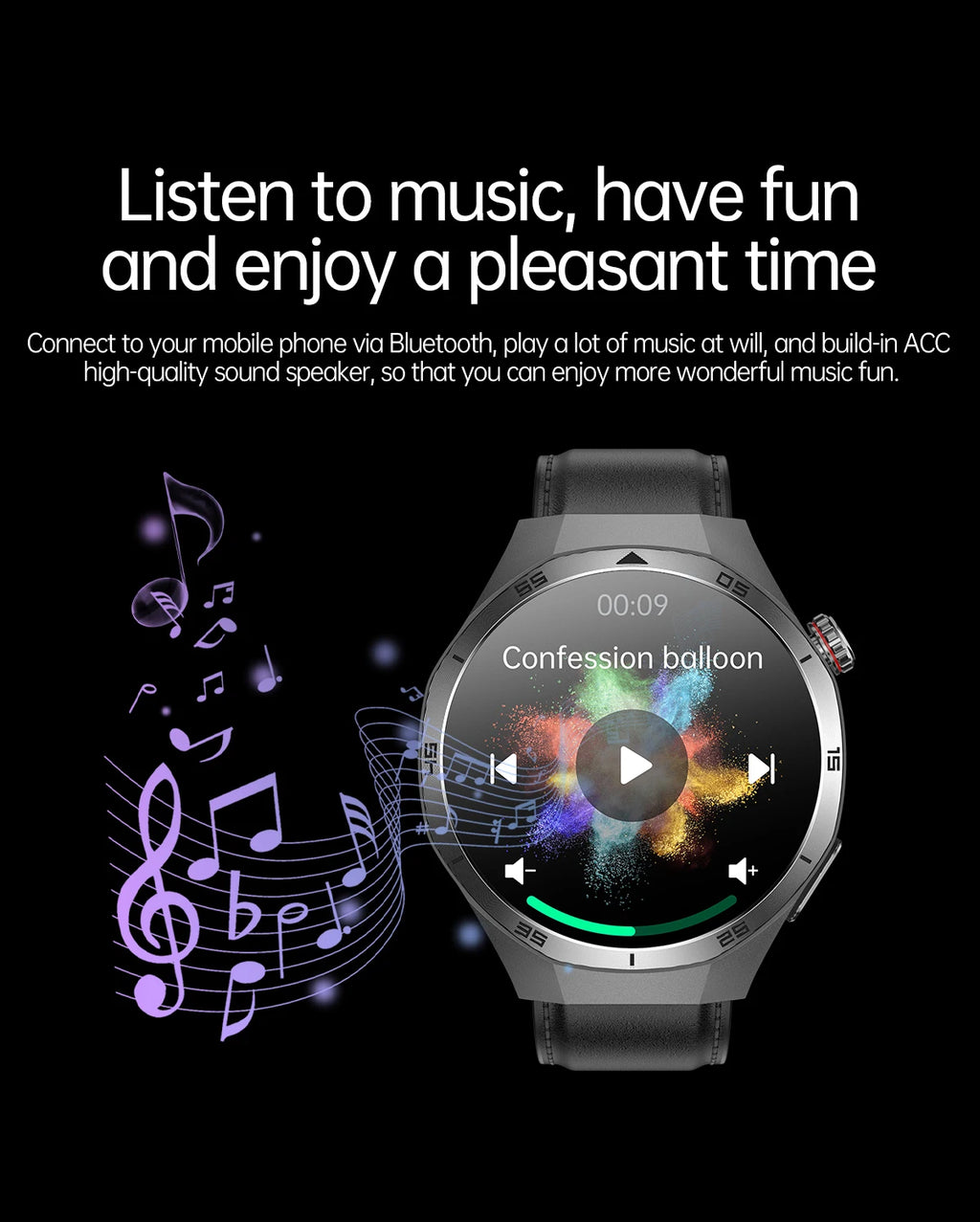 2026 Health Nursing Grade New Blood pressure Smart Watch Men Lipid Uric Acid Tracker ECG+PPG Clock HD Call NFC Smartwatch Women