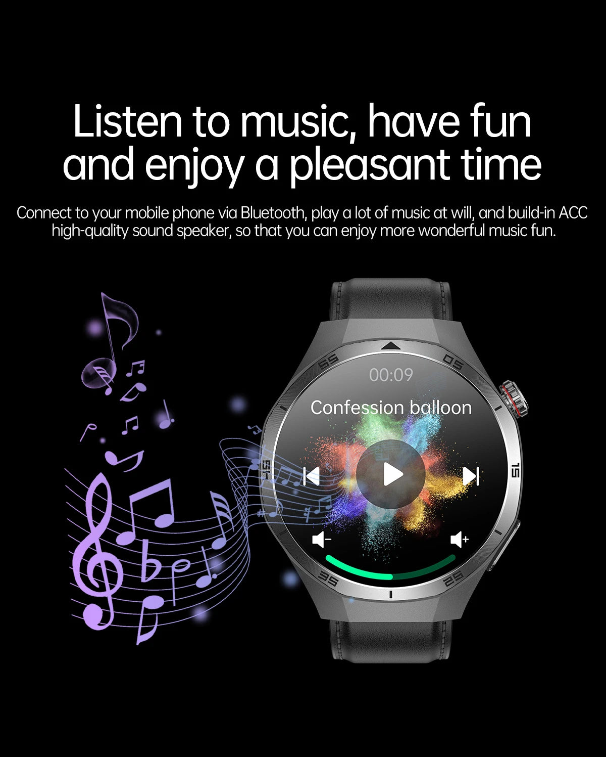 2026 Health Nursing Grade New Blood pressure Smart Watch Men Lipid Uric Acid Tracker ECG+PPG Clock HD Call NFC Smartwatch Women